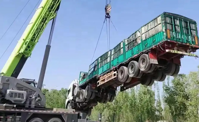 吊车救援 吊车救援